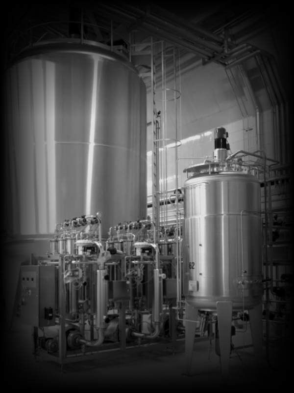A standard skid, fewer systems around the tank